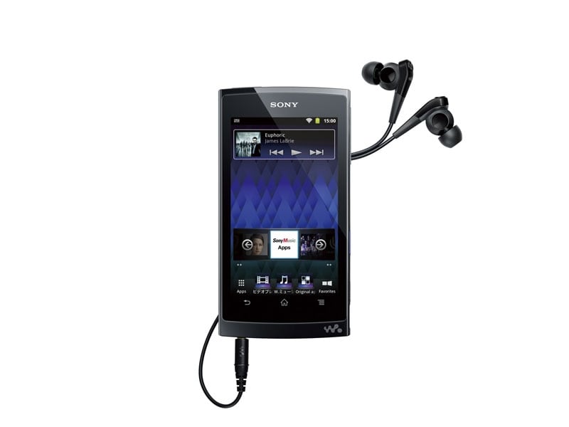 ソニーが2011年12月に発売する「ウォークマン Z1000シリーズ」
