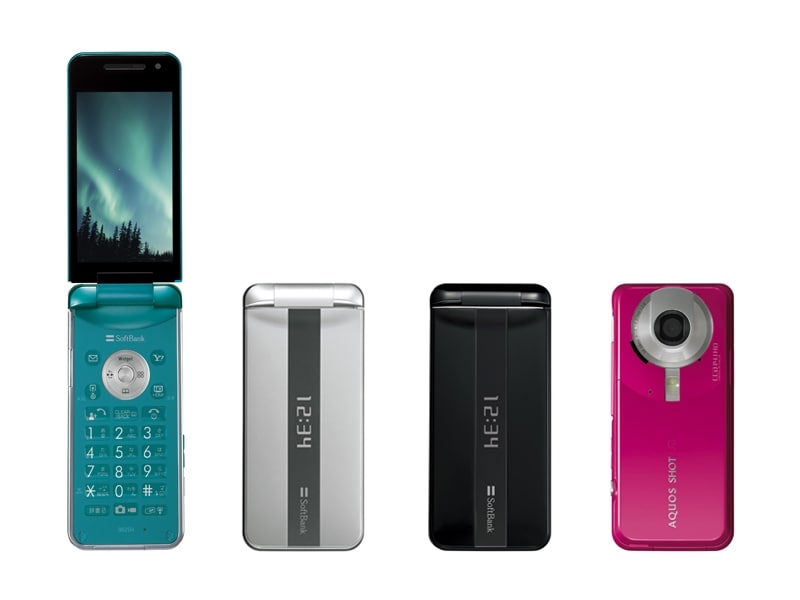 CCD 1410万画素カメラ搭載のソフトバンクモバイル 002SH(画像クリックで拡大)