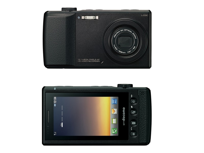 画質も形状もまさにデジタルカメラなNTTドコモundefinedL-03C(画像クリックで拡大)