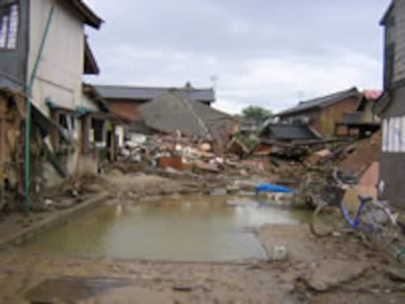 地震保険の査定は建物の外観でまず判断される