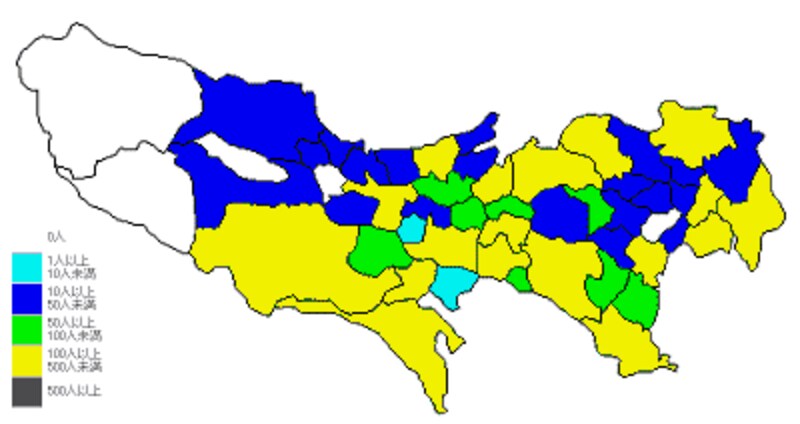 全国待機児童マップ
