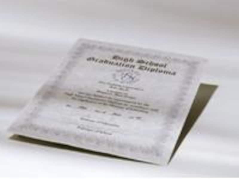 卒業証書のイメージ