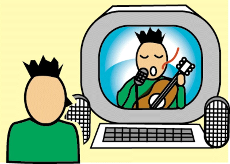 自分で演奏した楽曲であっても、それを自由にネット上に公開することはできません