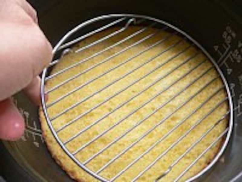 ケーキの取り出し方