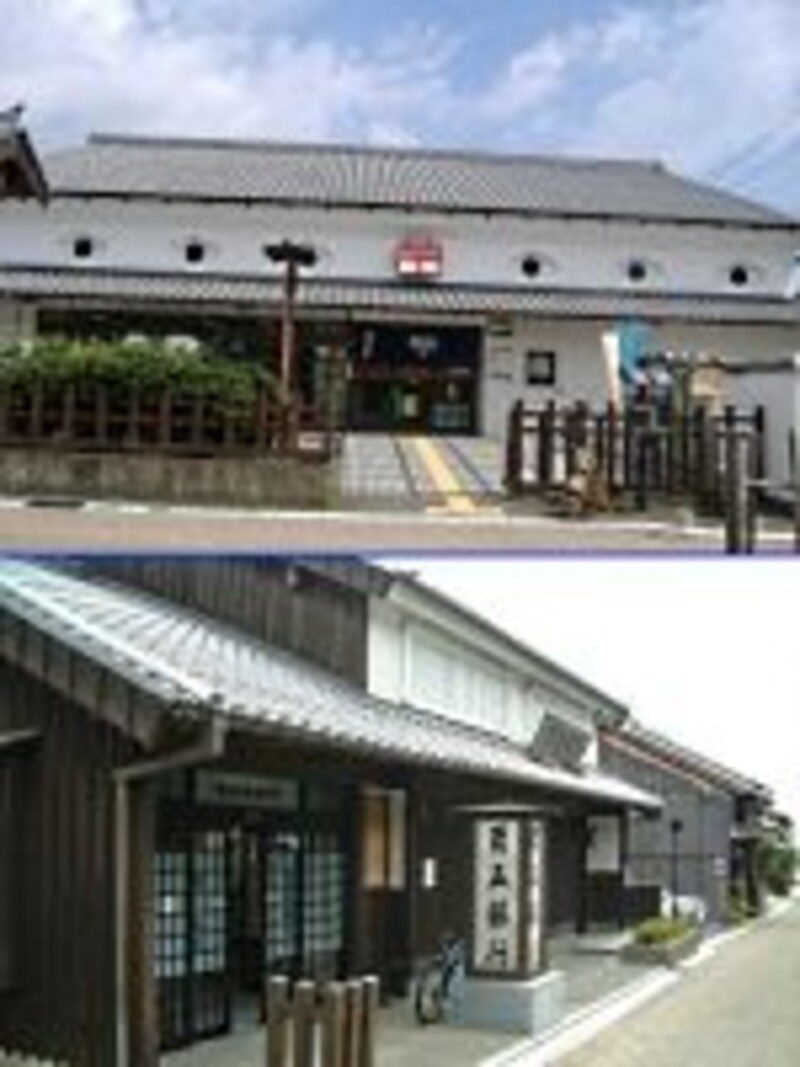 関宿（3）／関郵便局と百五銀行 関支店