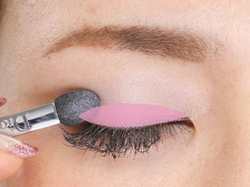 2度重ねるとキレイに発色します