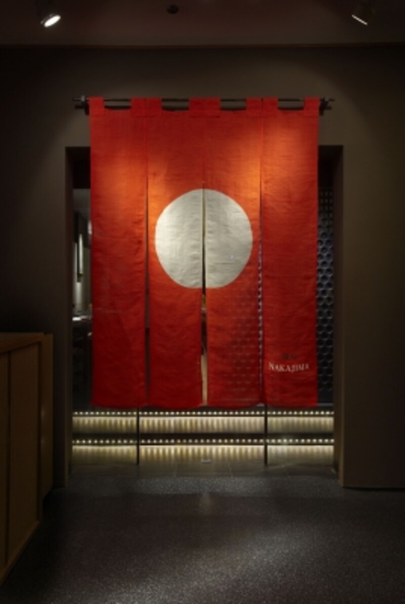 「麺処NAKAJIMA」の入り口
