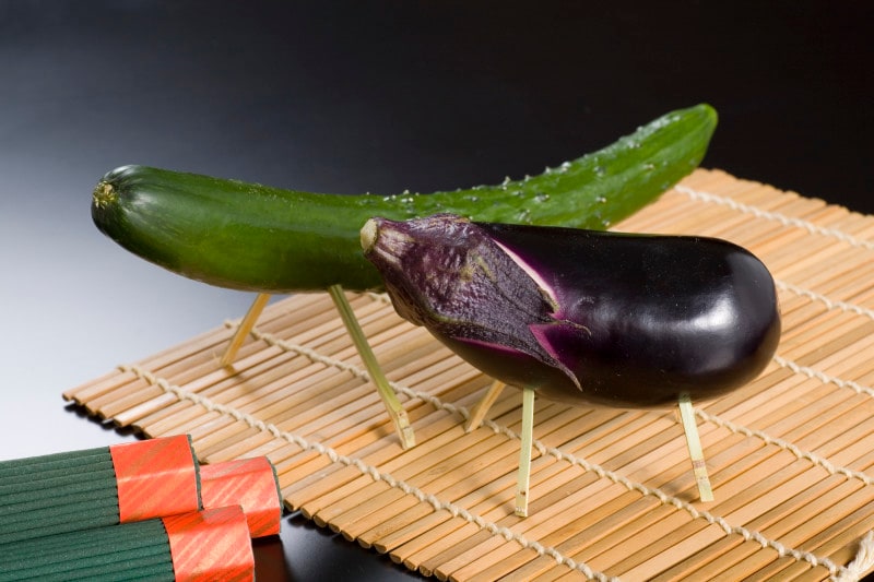 新盆・初盆の準備:キュウリの馬やナスの牛も盆棚・精霊棚にお供えします