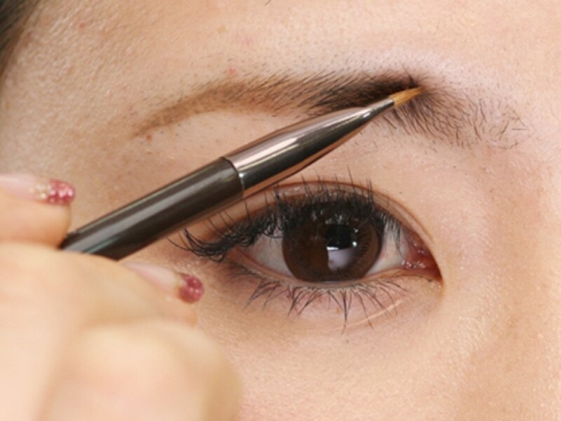 ブラシを使用して