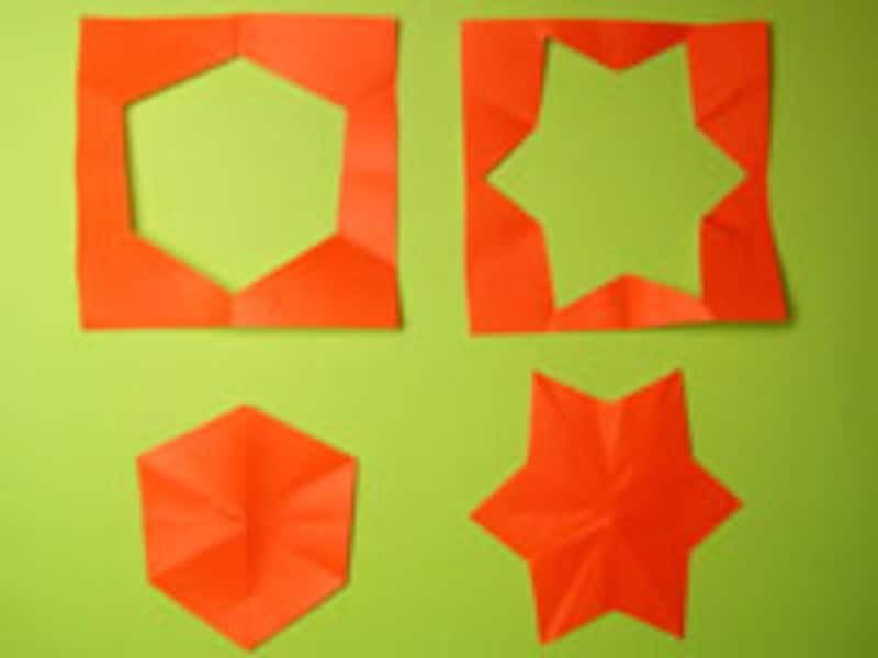 星の切り方 飾りにも便利な折り紙の切り方 早期教育 幼児教育 All About