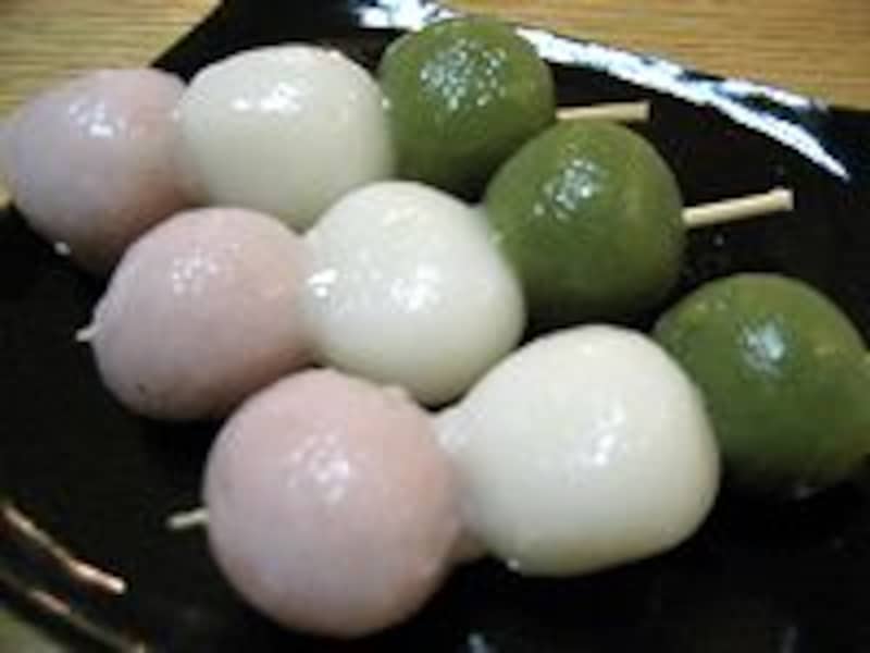 三色だんご