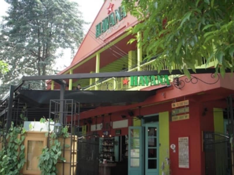 都市部にはおしゃれなバーがいくつも。お酒の予算は日本と同じくらいです