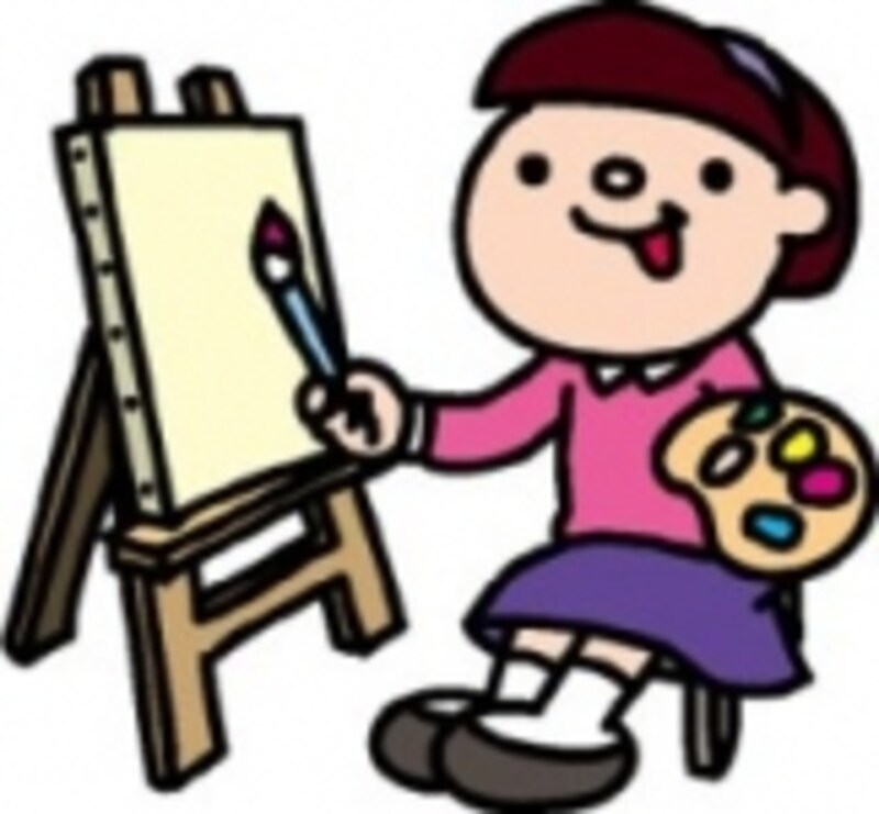 途上国の子どもに思いを寄せながら、絵を描く。長い夏休みならではの時間の過ごし方ですね