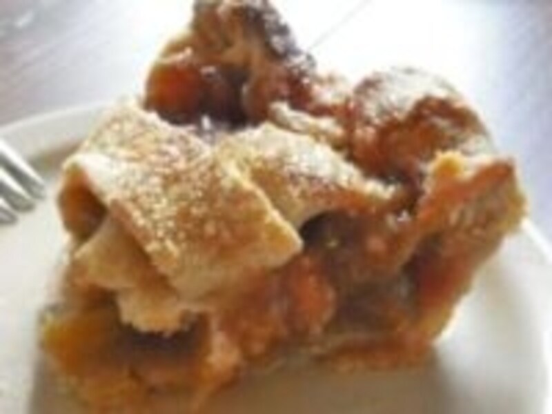 甘酸っぱいルバーブのパイ