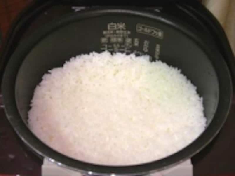 米の香りがしっかりする食べ応えのあるご飯