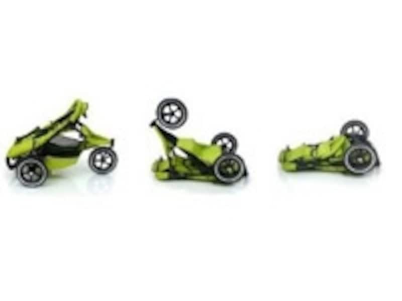 パタンと二つ折りするイメージで、簡単に折りたためる【画像提供<a href="http://www.amazon.co.jp/dp/B000O5MRHA/?tag=aajg-793-22&linkCode=as1&creative=6339allabout-22" target="_blank">Amazon</a>】