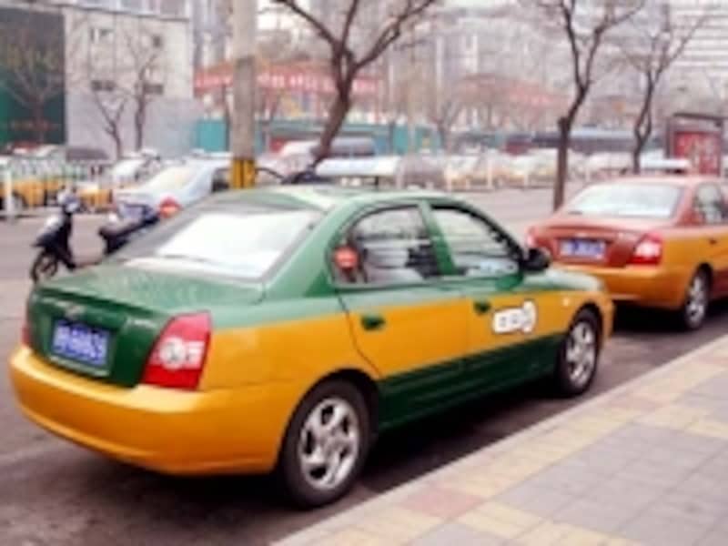 北京のタクシー