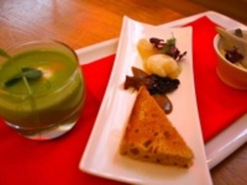 色どり鮮やかなアントレ