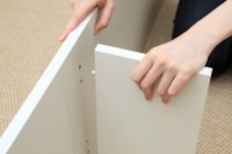 上部の棚板とは天板になる板です