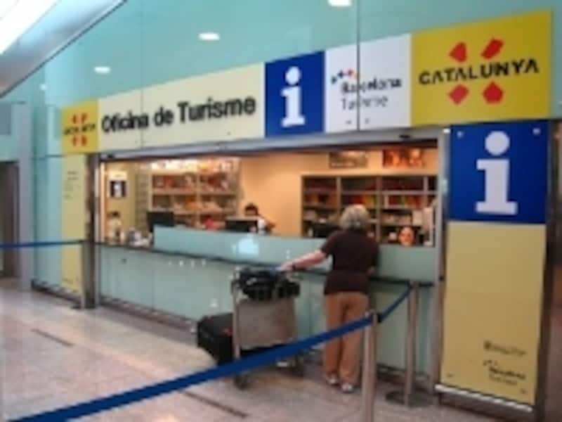 ツーリストインフォメーションで地図を入手