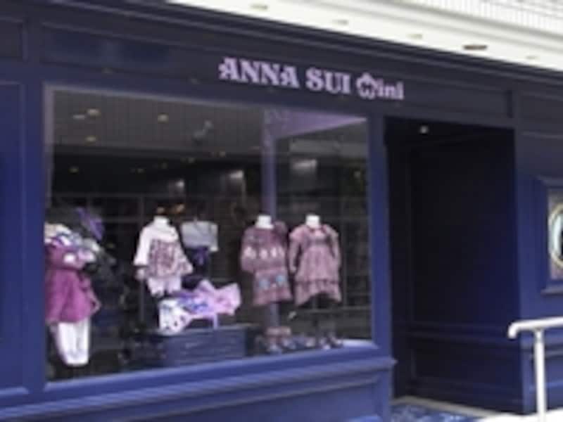 「ANNA SUI mini」自由が丘ショップ、2010年オープンした初の路面店