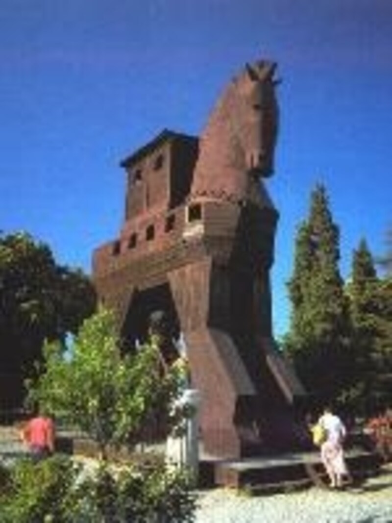 トロイの木馬の複製