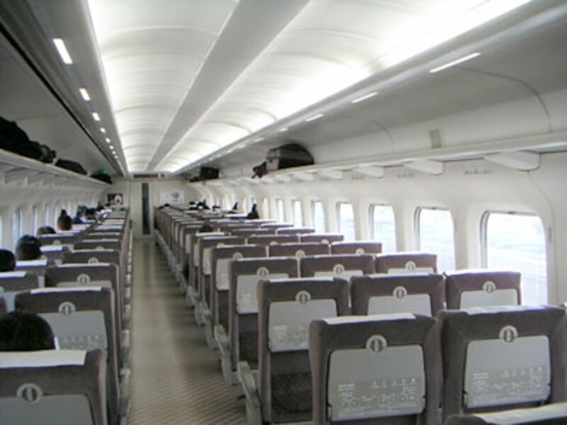 新幹線の中は、騒音で満ちている！今回は、騒音の比較的大きい旧型700系でテスト。