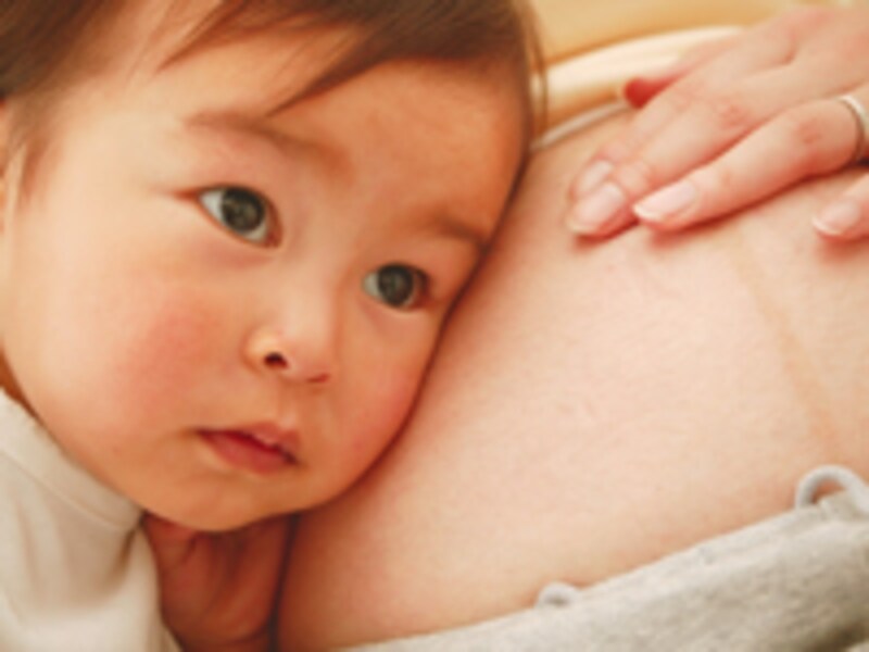 妊娠中の母親と子ども