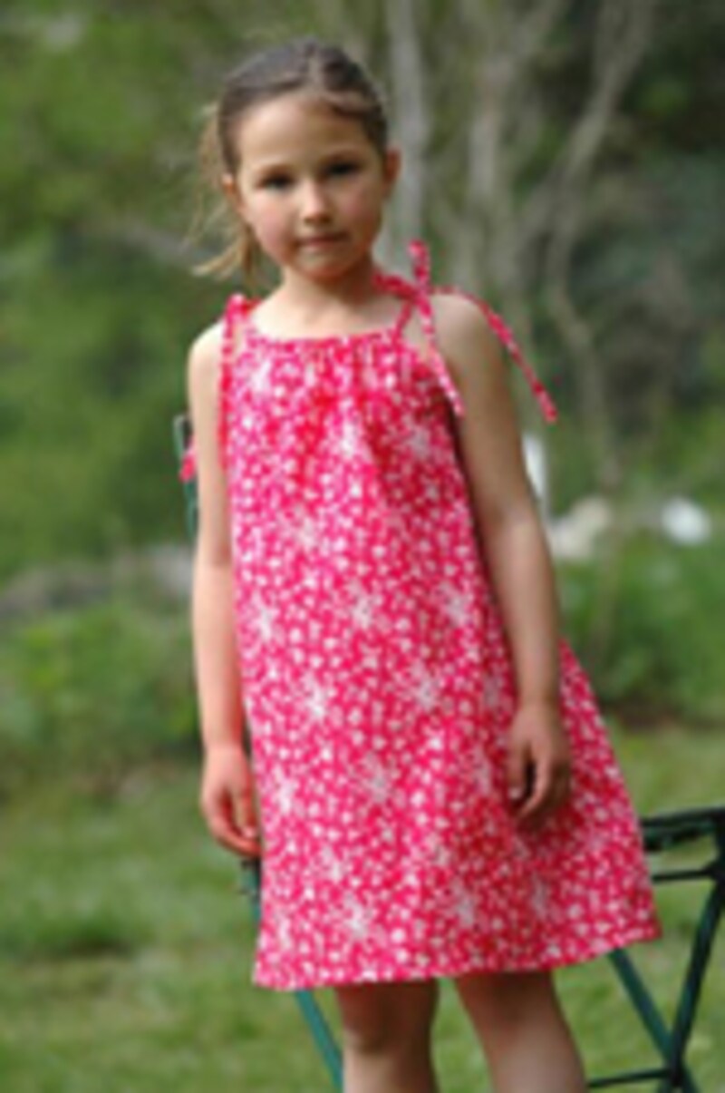 シンプルなワンピース