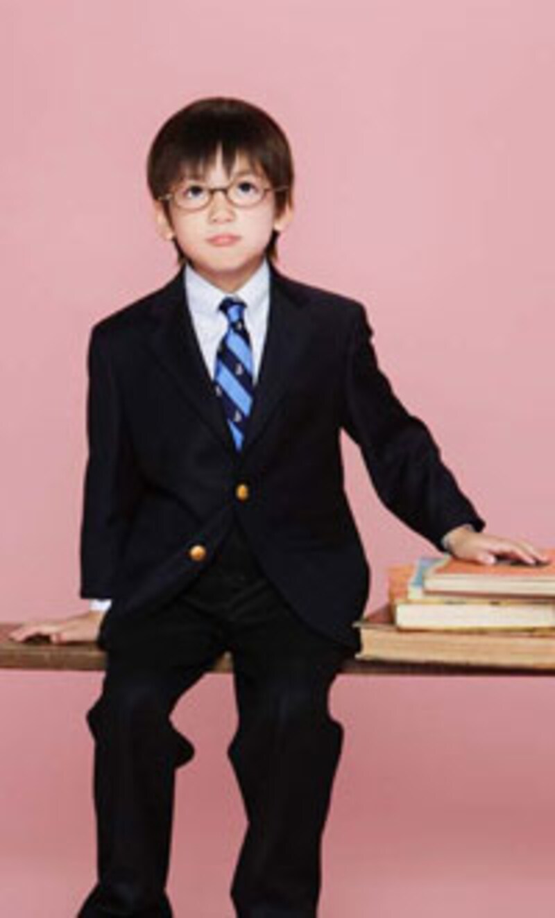 ブルックスブラザーズのフォーマル入学式コーディネイト