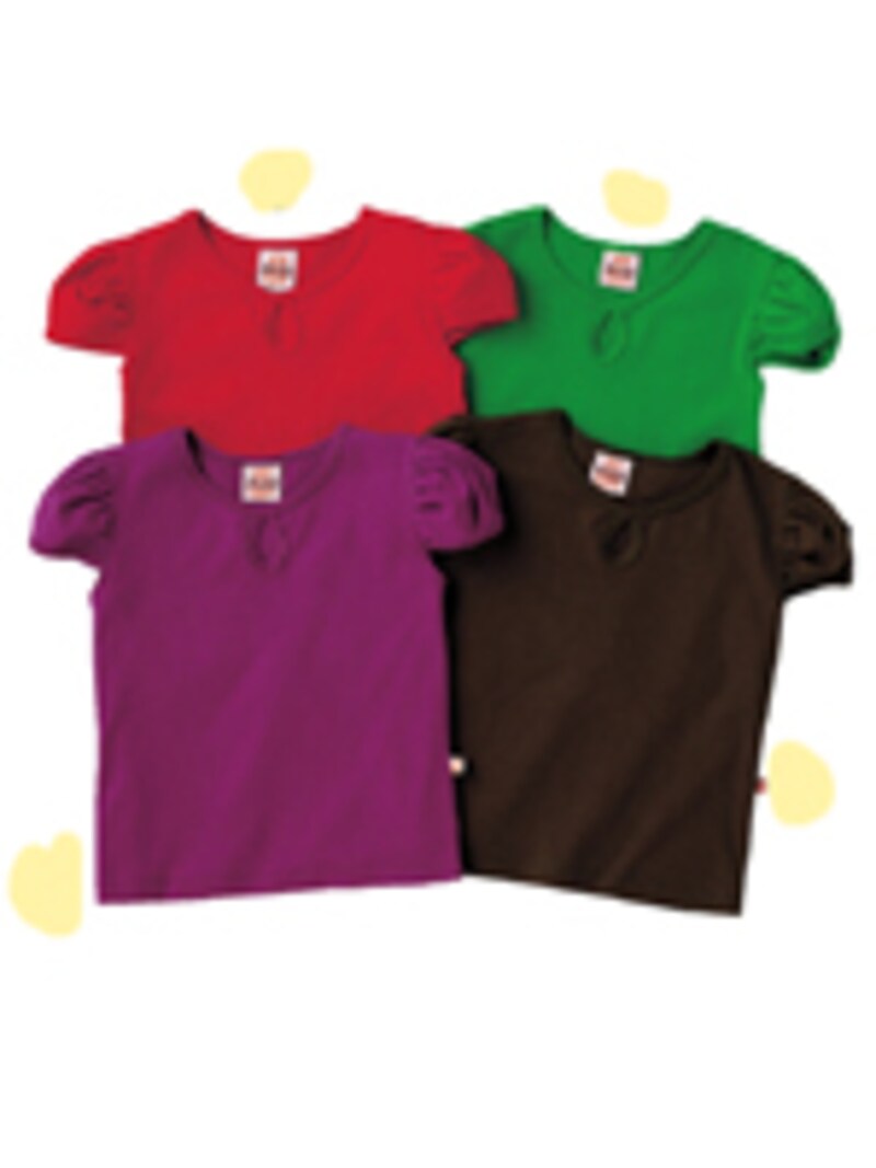 ミスＳパフスリーブ半袖Ｔシャツ。