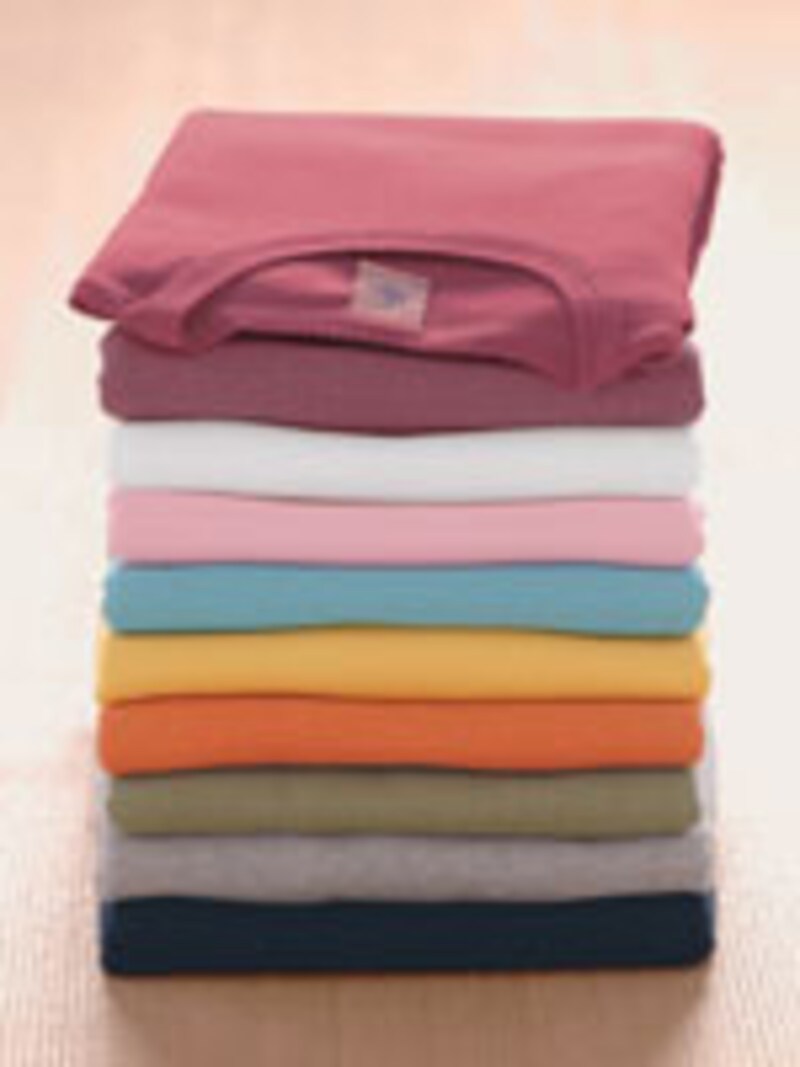 プチバトー（PETIT BATEAU）女の子用Ｔシャツポワンココット、今年のカラーは全７色。