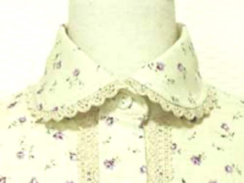 入園入学式準備に、ベビー子供服フォーマルにも使えるシャツを手作りしてみよう!女の子は丸襟で!