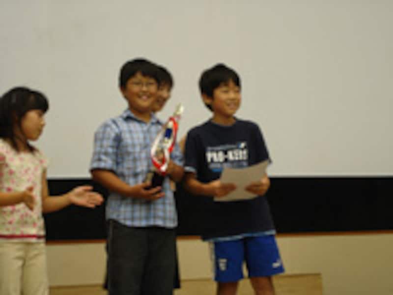 満足そうな笑顔には本当の達成感がある。