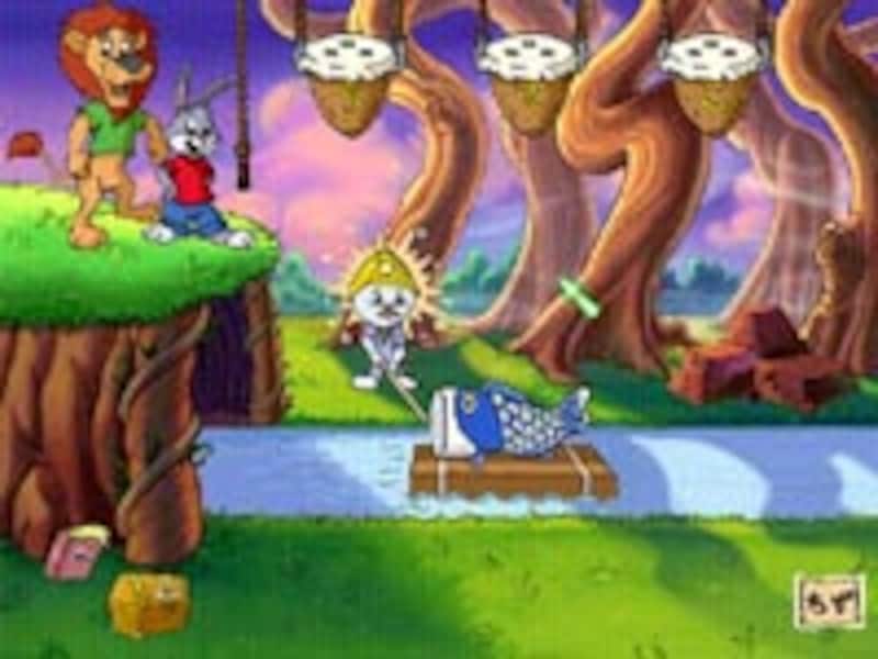 イカダの文字の画面イメージ