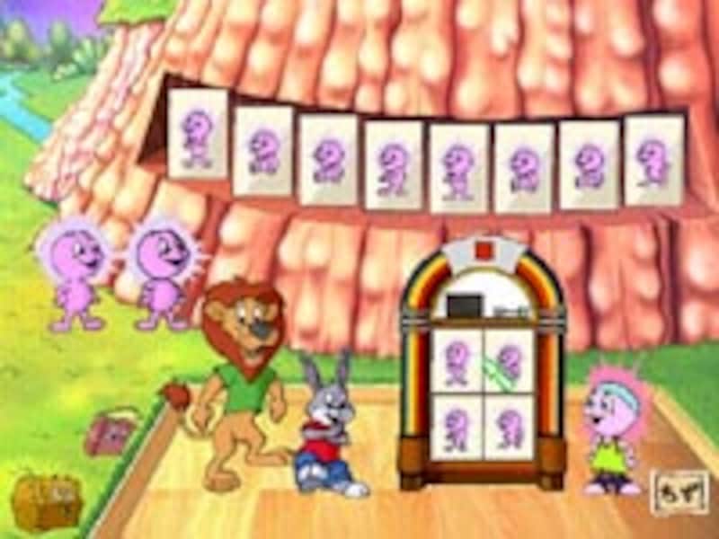 爆発ダンスの画面イメージ