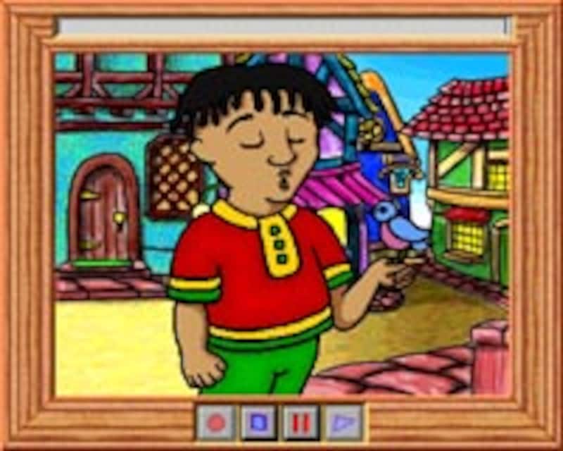 デジタルパペットの画面イメージ"