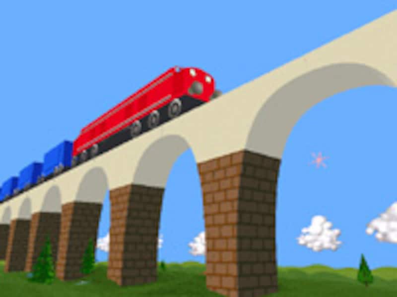 電車イベントの画面イメージ