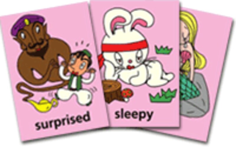 「気持ち表現」カードの一部