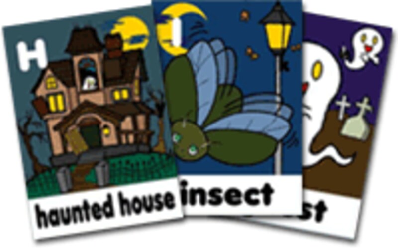 「ハロウィーン」カードの一部