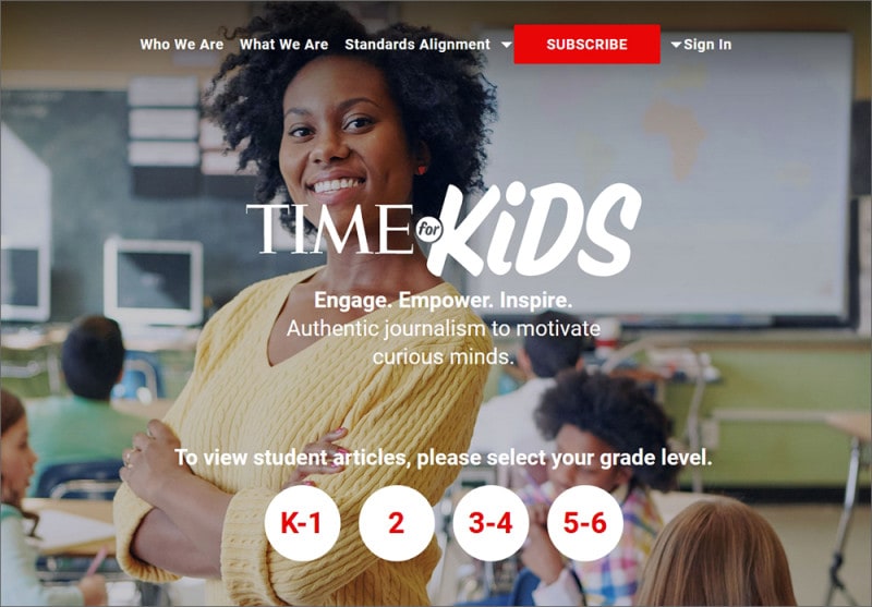 子ども向けニュースサイト・小学生の時事問題に TIME for KIDS