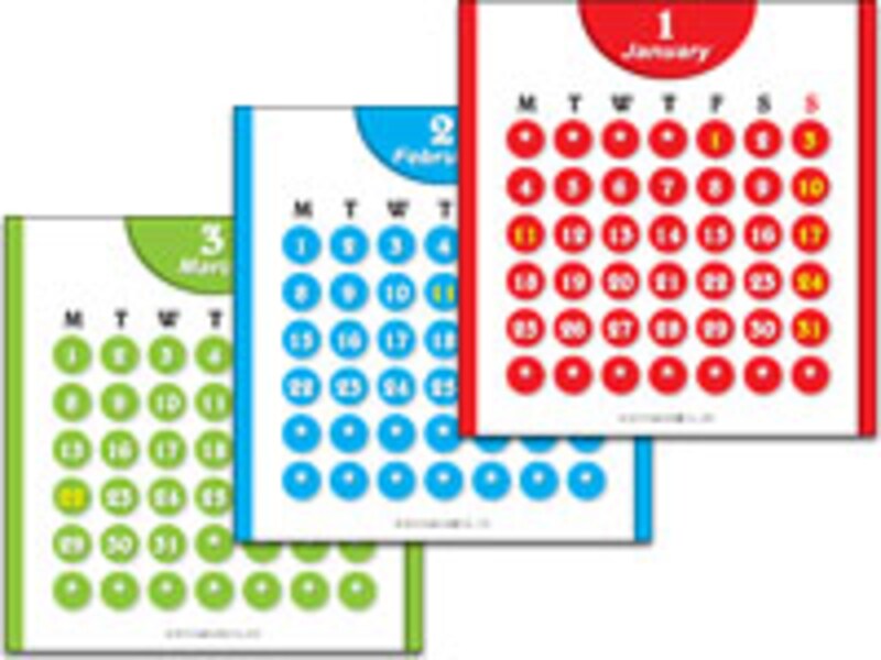 干支にちなんだ新デザインが登場！がくげいペーパースタジオ カレンダー