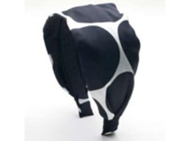 Silk ビッグドットヘアバンドRachel Weissman