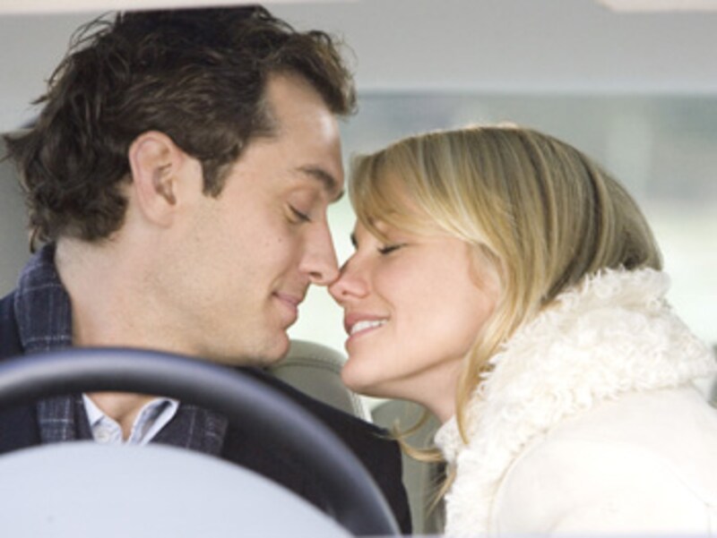 キャメロン・ディアスとジュード・ロウ