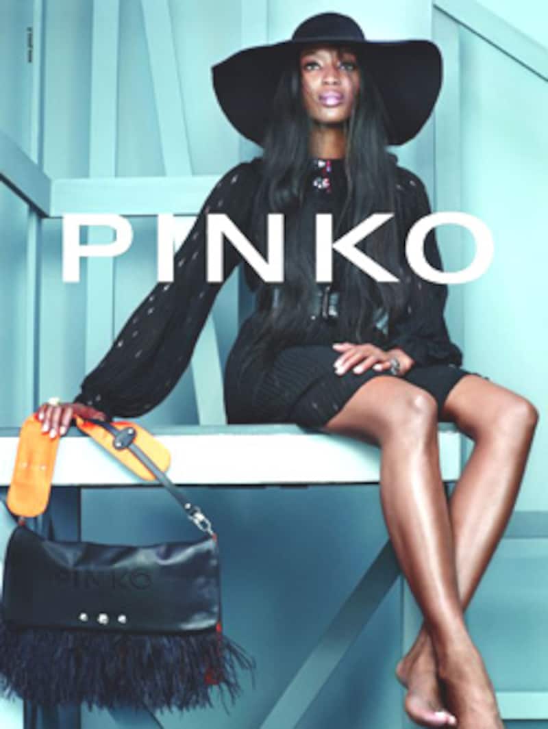 PINKO2007-08秋冬コレクション by ナオミ・キャンベル