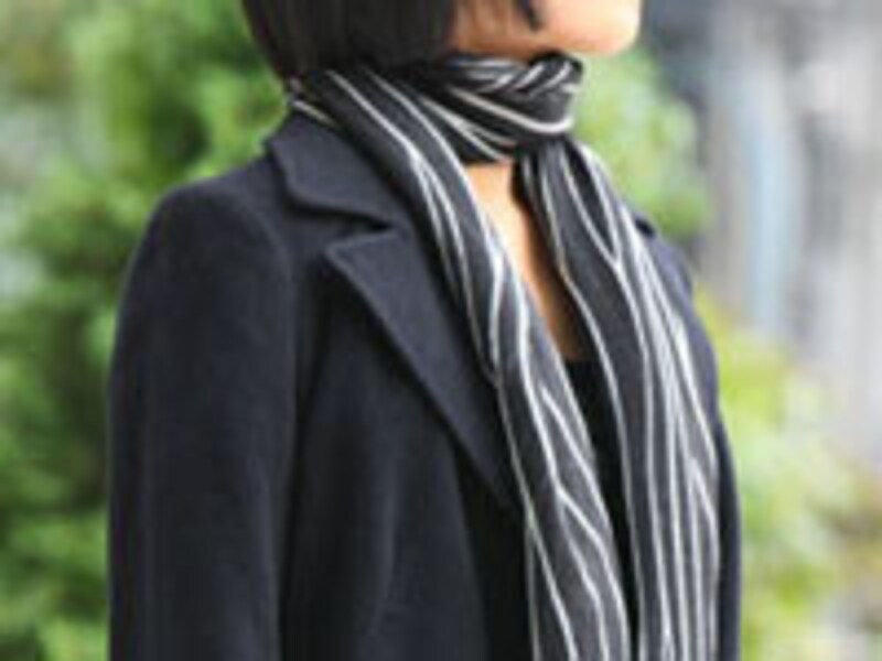 クラシカルのアクセントにショールを！