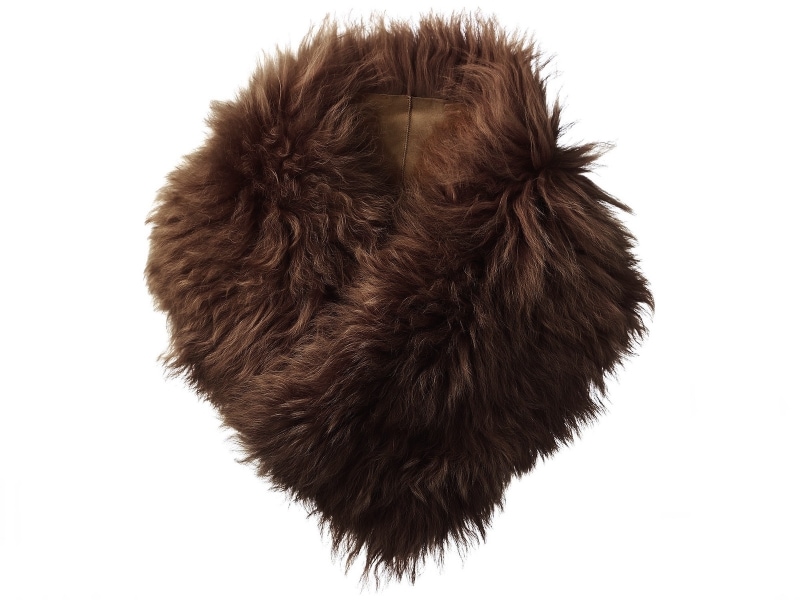 (ビームスライツ) BEAMS LIGHTS BEAMS LIGHTS / ムートンマフラーundefinedブラウン