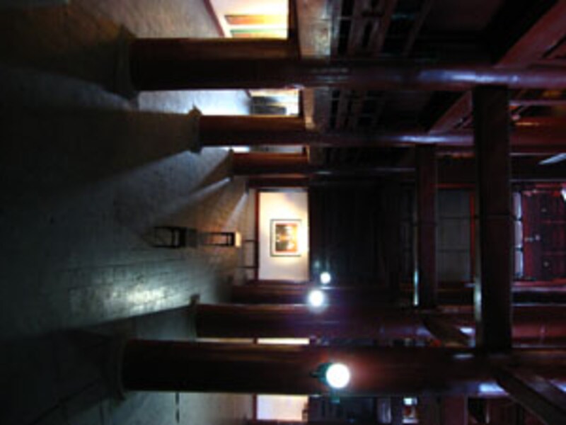 1階部分は、主に、絵画が展示されています。