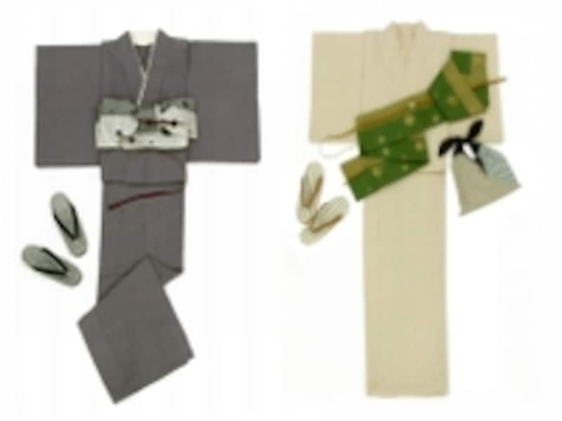 UNITED ARROWS KIMONO、2007春夏シーズンのテーマは「夏着物」洋服感覚の色づかいが特徴です。