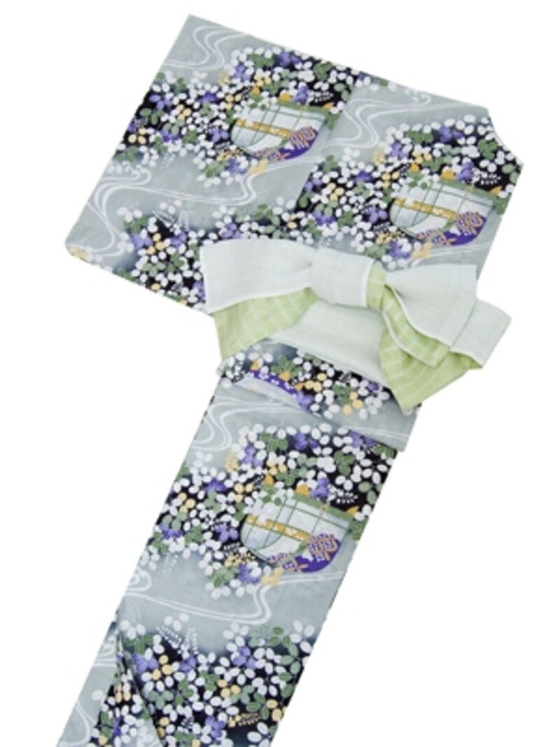 ワッシャーへこ帯に変えて、可愛らしさをプラス